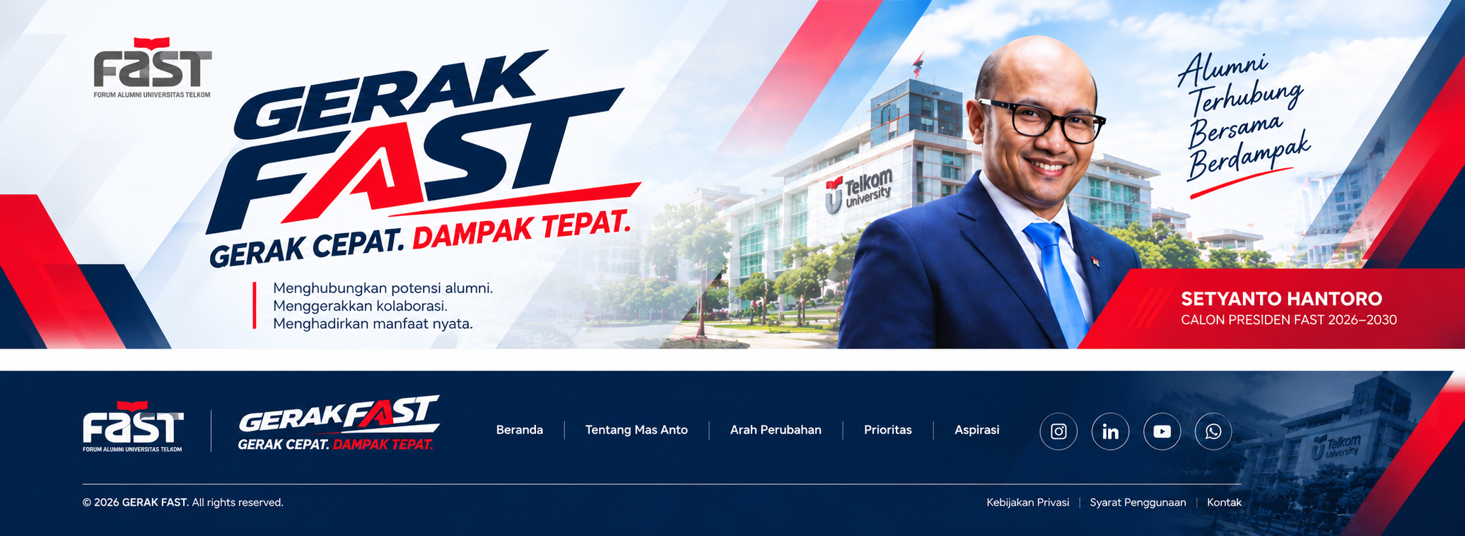 Alumni Terhubung, Bersama Berdampak