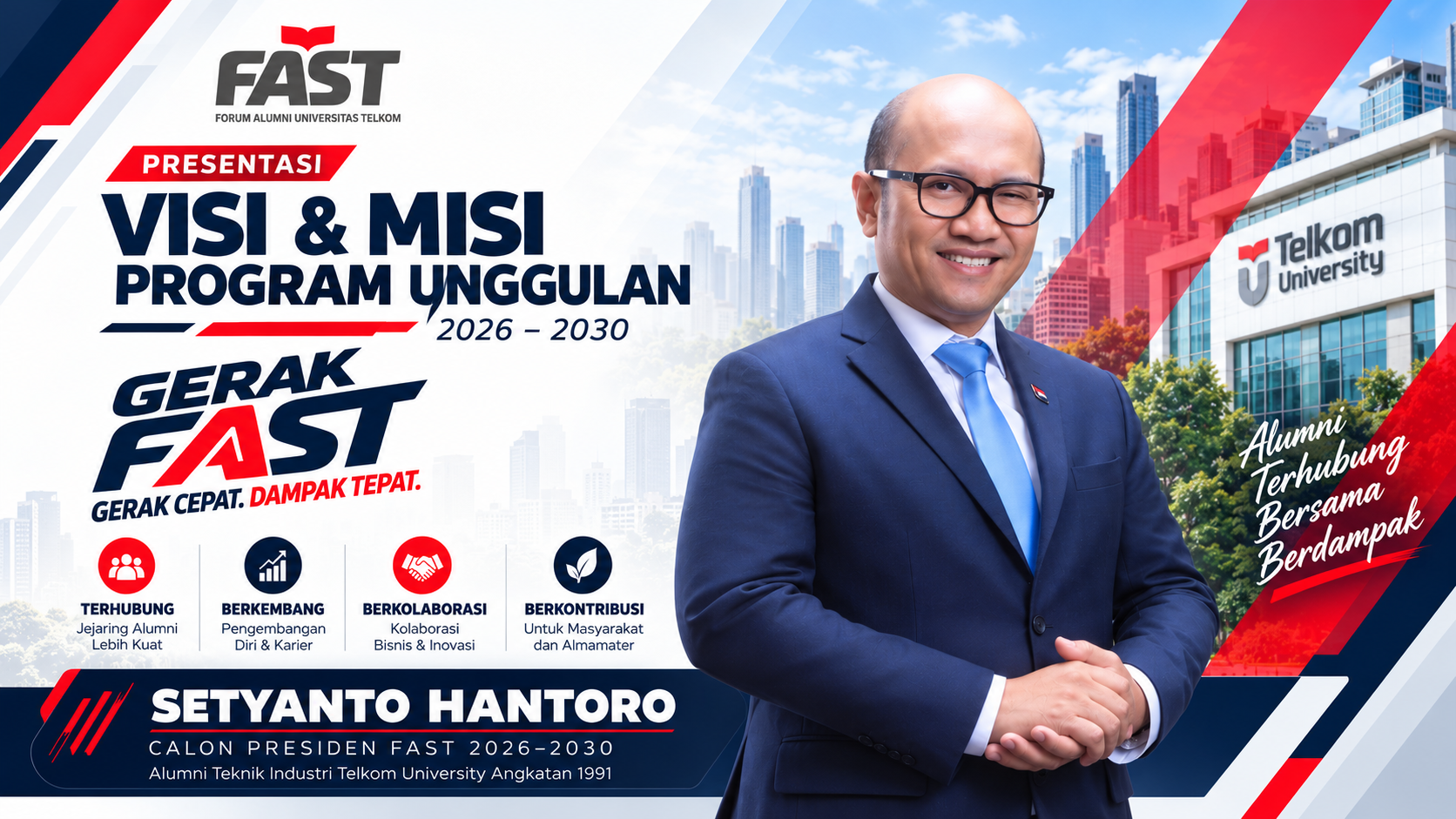 Visi & Misi G-E-R-A-K FAST 2026–2030